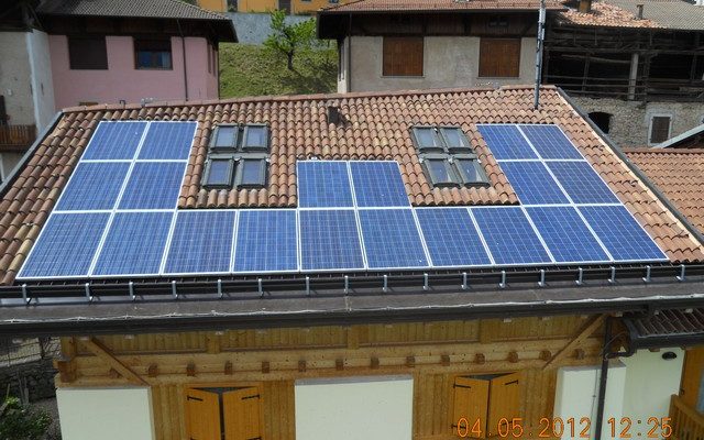 Impianto fotovoltaico Ostello di Castel Condino
