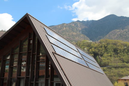 Impianto fotovoltaico Palestra di Pieve di Bono