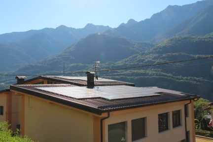Impianto fotovoltaico ex scuola elementare di Praso